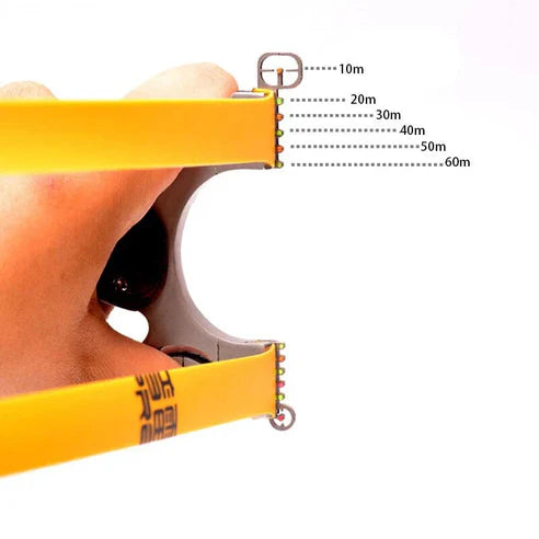 Stainless Steel Hunting Slingshot (High-Power Catapult with Ergonomic Grip)
